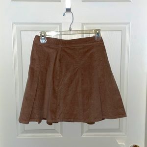 Hollister Corduroy High Rise Skirt